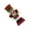 LL0030, variant on Gieenan Traditional Glitter Wood Nutcrackers King Soldier 18cm Sculpture Figure Festival Christmas Decoration for Home or Office