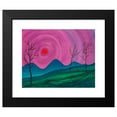 thumbnail image 2 of Karl Wiener 14x12 Black Modern Framed Museum Art Print Titled - Landscape (Around 1928), 2 of 5