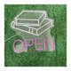 thumbnail image 5 of Librería Letrero De Neón Luz Abierta Negocio Regulable Para Librerías, Bibliotecas, Centros Educativos 39x38cm/15,35x14,96 Pulgadas, 5 of 7