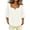 White, variant on Guluxicc Women's Plaid Blouses Plus Size Loose Scoop Neck Short Bubble Sleeve Tops for Everyday Wear Spring Summer Casual Blouses