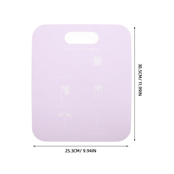 Amosfun Shirt Folder Board PP 2Pcs In Drawers