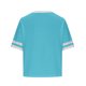 thumbnail image 4 of Camisetas Sobredimensionadas para Mujeres Gota Hombro Cuello Redondo Cultivo Top de Entrenamiento, Blusa de Verano Casual para Diario Y Fitness, 4 of 4