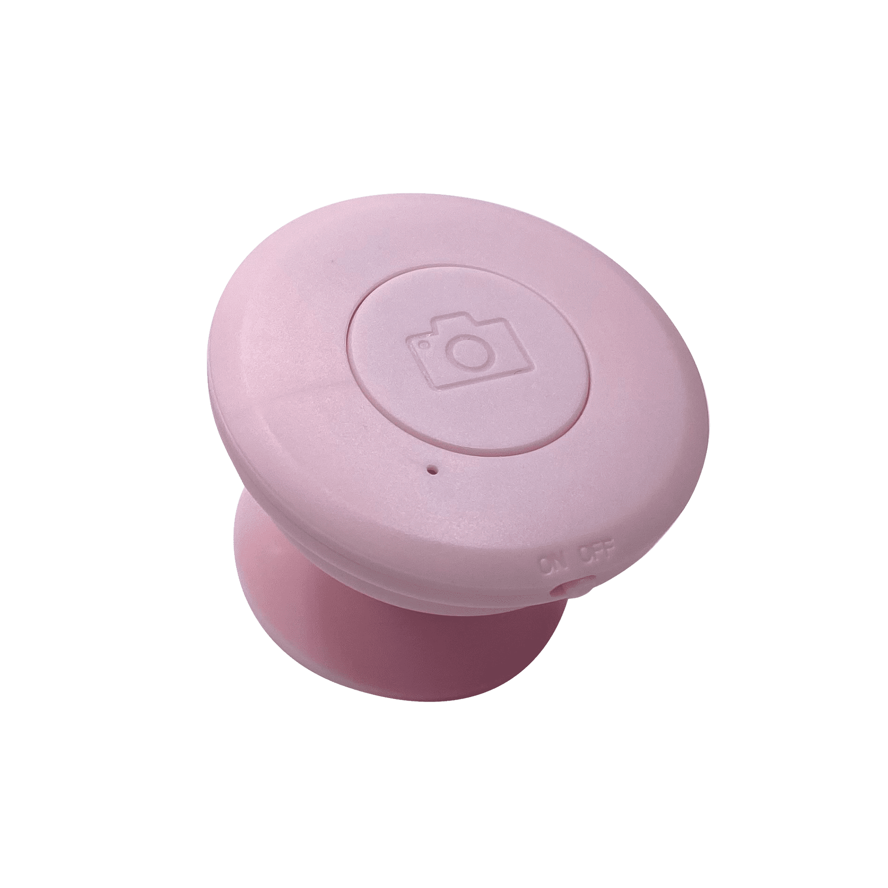 Oncore Innovations Selfie Grip, Collapsible Phone Grip with Shutter Button, Pink