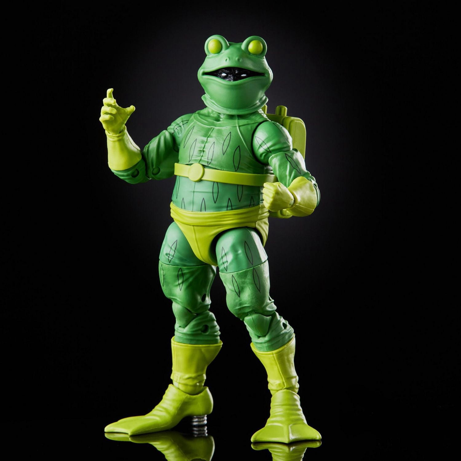 Hasbro Marvel Legends Series, figurine de collection Spider-Man Marvel's Frog-Man de 15 cm, pour enfants, dès 4 ans