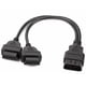 thumbnail image 2 of Herramenta de diagnóstico de cable de extensión OBD2 MOCHO A HIRBRA DE 16 PINES, PERMITO CONCEPAR CONCHUFE DE 16 PINES PARA VEHÍCULOS COMPATBLOS CON OBD II, 2 of 7