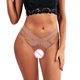 thumbnail image 4 of Gibobby Ropa Interior Elástica para Mujer Mujeres encaje tentación ropa interior sexy lencería bragas tanga cintura bragas mujer（Caqui， L), 4 of 5