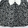 thumbnail image 6 of Girls Black Sleeveless Dress Halloween Casual Party Dress 3-8 Year, 6 of 7