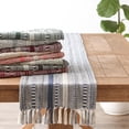 thumbnail image 4 of Design Imports CAMZ13797 DII Barn Red Braided Stripe Table Runner 15x108, 4 of 4
