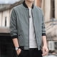 thumbnail image 1 of Chaquetas casuales cuello alto para hombre Chaqueta de engrosamiento terciopelo liso más a la moda CH-EGpangjing, 1 of 4