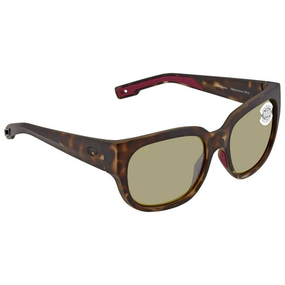 Costa Waterwoman Plastic Frame Sunrise Silver Mirror Lens Ladies Sunglasses WTW249OSSGLP