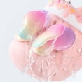 thumbnail image 5 of JAJAHO Girls Garden Clogs Kids Toddlers Cute Glitter Butterfly Slides Sandals Non- Beach Pool Shower Water Shoes 1-6Y, 5 of 7