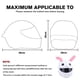 thumbnail image 1 of Funda Para Casco De Moto Funda de felpa para casco con orejas grandes y flexibles para montar a caballo (conejo blanco) Ndcxsfigh Accesorios para autos y motos, 1 of 8