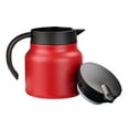 thumbnail image 2 of 1Pc Large Capacity Water Kettle Thermal Insulation Water Kettle with Lid (Red), 2 of 5
