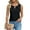 Black, variant on UVN Summer Tank Tops for Women Crewneck Sleeveless Dressy Work Blouses Casual Flowy Shirts