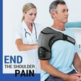Heated Shoulder Wrap Brace,3 Heating Setting, Wireless Portable