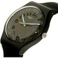 thumbnail image 2 of Swatch Men's 41mm Black Silicone Band Plastic Case Swiss Quartz Analog Watch SUOB133, 2 of 3