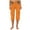 Orange, variant on Cargo Cotton Capri Pants for Women Quick Dry Pants High Waisted Trousers Loose Wide Leg Capris