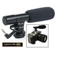 thumbnail image 2 of Mini Condenser Pro Microphone For Canon XF105 XF100 XA10 XF205 XF200 XA35 XA30 XA20 Vixia HF R400 R300 R40 R42 R32 R60 R62 R70 R72 R600 R700 20 G40 G20 G10 S30 G30 R500 M50 M400 HV40 M40 M41 M301 R30, 2 of 4