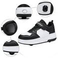 thumbnail image 7 of CAICJ98 Roller Skate Shoes for Kids Fashion Kids Sneakers Boys Girls with Detachable Wheels Sport Shoes Black,13(Little Kid/Big Kid), 7 of 7