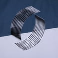 thumbnail image 3 of 2 Pack Reflective Motorcycle Rim Tape Stickers, PVC Material, Easy to Apply Wheel Rim Decals for Bikes, 3 of 8