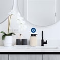 thumbnail image 4 of Ceramic Foaming Soap Dispenser, 10 oz Bathroom Foam Hand Soap Dispenser, Refillable Lotion Soap Dispenser with Removable Pump for Kitchen Hand Wash Dispenser, Modern Home Decor (Speckled Bei, 4 of 4