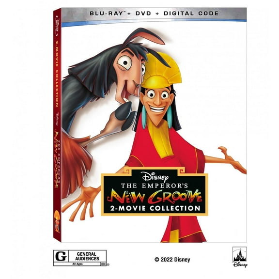 The Emperor's New Groove 2-Movie Collection (Blu-ray   DVD   Digital Code) (Disney)
