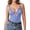 Blue, variant on Shapewear Bodysuits for Women Lace Corset Tops Tummy Control V Neck Sleeveless Body Suit Thongs