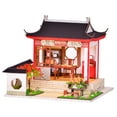 thumbnail image 1 of Casa de en miniatura y muebles de bricolaje, sala de de chino, muebles realistas, rompecabezas 3D, casa de , juguete de Hugo Casa de muñecas artesanal, 1 of 10