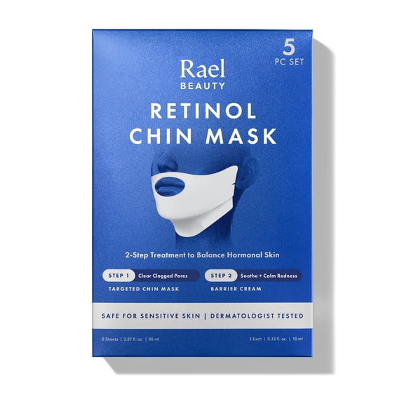 Rael Miracle Clear Retinol Chin Mask Set, 5 Count
