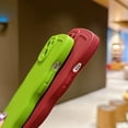 thumbnail image 5 of Compatible with iPhone 15 Plus 2023 6.7", Cute Kawaii Curly Wave Frame Shape Soft Silicone Shockproof Protective Phone Cover for Women Girls, Green, 5 of 15