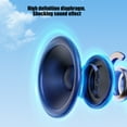 thumbnail image 6 of EJWQWQE Full Helmet Motorcycle Helmet Bluetooth Earphones Factory Rider Motorcycle Outdoor Riding Noise Reduction Helmet Earphones, 6 of 8