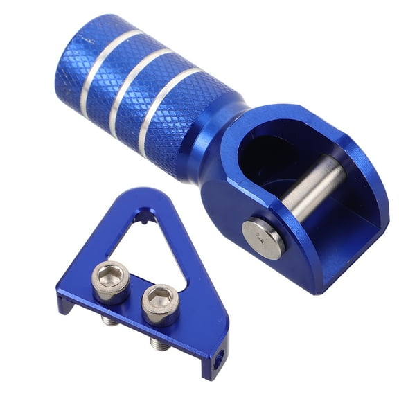 1 Set Brake Pedal Plate Aluminum Alloy Shift Lever Toe Peg Brake Pedal Motorbike Gear Shifter Lever Tip Dirt Bike Brake Pedal Step Plate