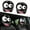 C, variant on Kumdkd 2-Pack Funny Car Print Headrest Covers, Universal Stretchy Mesh Car Headrest Protectors (10x11 Inch) for Most Vehicles, Novelty Car Accessories Gift
