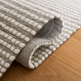 thumbnail image 5 of SAFAVIEH Marbella Peronal Distressed Area Rug, Ivory/Dark Brown, 3' x 5', 5 of 8