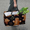 thumbnail image 7 of Gingerbread Man Large Foldable Oxford Cloth Storage Bins: Shopping Basket and Toy Basket, 7 of 7