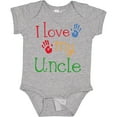 thumbnail image 3 of Inktastic I Love My Uncle Childs Boys or Girls Baby Bodysuit, 3 of 5