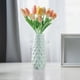 thumbnail image 4 of Jarrón de cerámica verde para flores, centro de mesa de 23 cm, decoración de escritorio para el hogar, jarrón moderno de estilo bohemio para regalo de boda o inauguración de la casa., 4 of 6