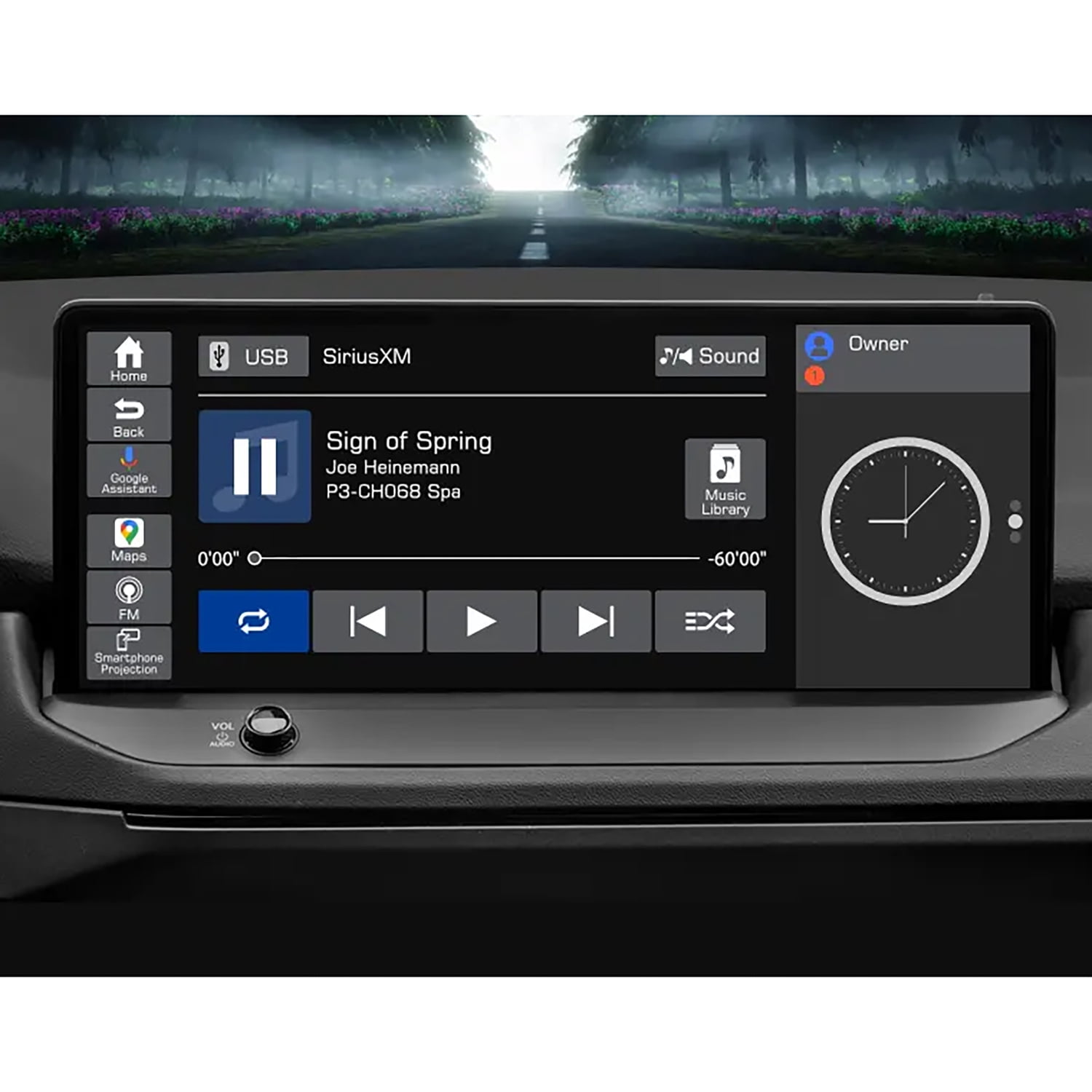 VAIS Technology GSR-HD08 SiriusXM Satellite Radio Interface Adapter for Select Honda & Acura Vehicles & SiriusConnect Vehicle Tuner