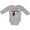 AC-Heather Grey, variant on Inktastic English Setter Dog Gift Boys or Girls Long Sleeve Baby Bodysuit