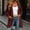Wine, variant on Ynynloco Cardigan Sweaters for Women Long Sleeve Open Front with Pockets Lightweight Ribbed Knit Duster Sweater for Work Office