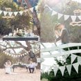 thumbnail image 4 of 12 Banderas 3 2 M Flores Encaje Banderín Banderines Del Banquete Boda Banner, 4 of 7
