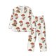 thumbnail image 1 of Balery Mushroom Pijama para Hombre de Dos Piezas con Manga Larga, Conjunto de Dormir y Descanso Suave con Bolsillos-Medium, 1 of 7