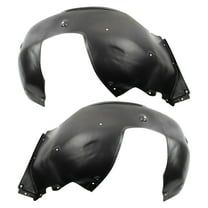 TRQ Front Inner Fender Liner Set Fits 01-03 BMW 525i 97-00 528i 530i 97-03 540i BDA06748