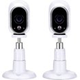 thumbnail image 2 of Safe Wall Mount Adjustable Indoor and Outdoor Brackets 2 Pieces (White), 2 of 5