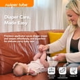 thumbnail image 5 of Eli & Ali Swiper Tube - No-Touch Cream Applicator with Refillable Silicone Cream Dispenser for Sunscreen, Diaper Rash, Tattoo Aftercare, Nipple, Progesterone & More - TSA Friendly - Orange, 1 Pack, 5 of 8