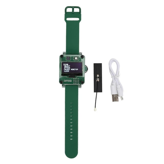 ESP8266 Programmable Development Board Wireless Fidelity Watch 1.3 Inch Organic Light Emitting Diode Drive Control Test Tool Green