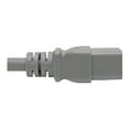 thumbnail image 3 of Tripp Lite 6ft Hospital Medical Power Cord 15A 14AWG 6-15P to C19 100-250V, Gray, 3 of 5