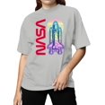 thumbnail image 2 of Officially Licensed Nasa Retro Space Shuttle Graphic Women's T-shirt, 2 of 3