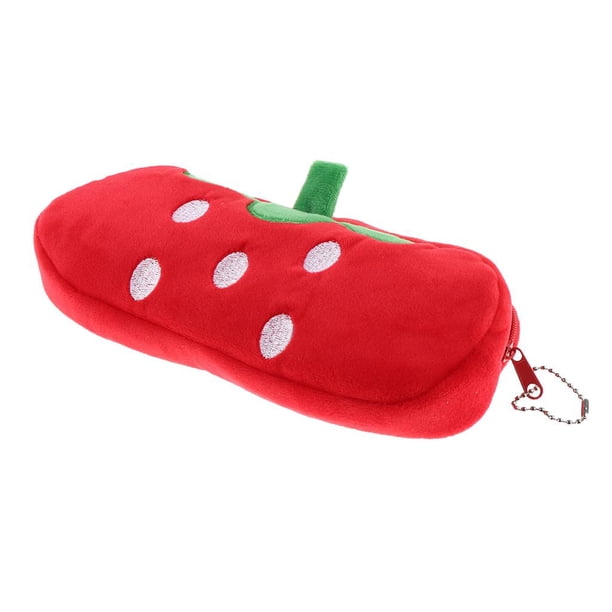 Estuche De Lápices Estuche De Almacenamiento De Maquillaje Cosmético De fresa Zulema Estuche para lápices de animales