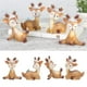 thumbnail image 4 of 5x Creative Deer Figurine Statue Sculpture for Home Garden Table Centerpieces Decor Wedding Gift Zulema none, 4 of 8